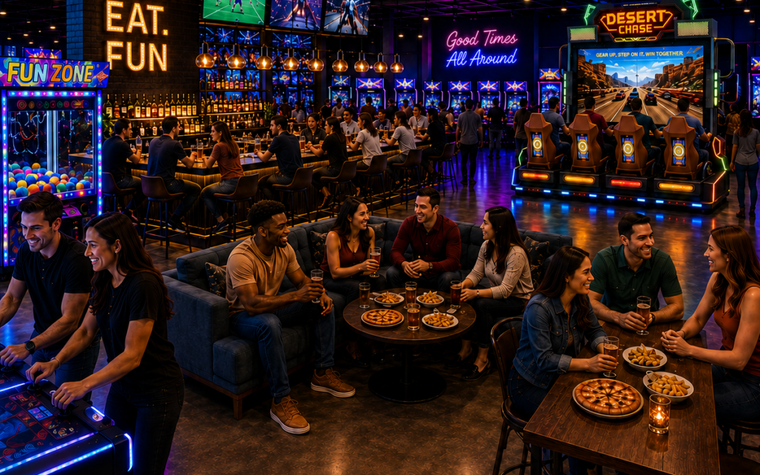 The Arcade Industry Isn’t Dying – It’s Becoming the Centerpiece of Social Entertainment