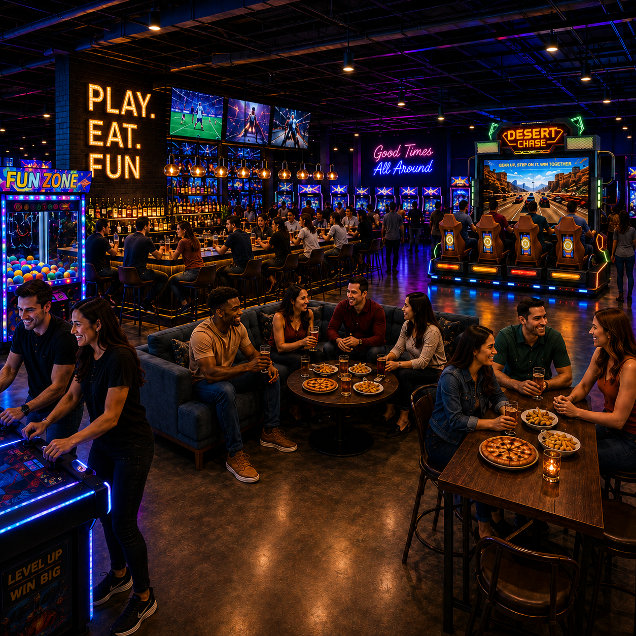 The Arcade Industry Isn’t Dying – It’s Becoming the Centerpiece of Social Entertainment